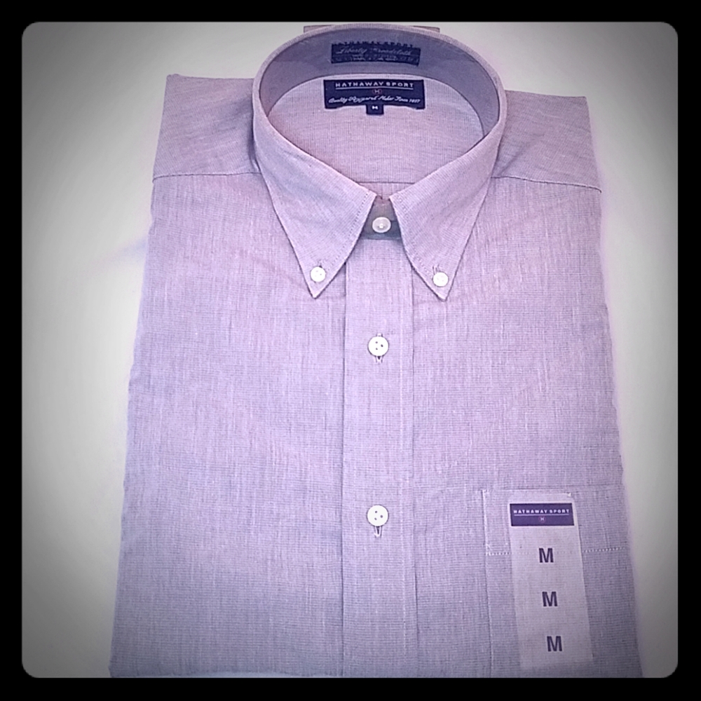 Hathaway Sport button up shirt size M